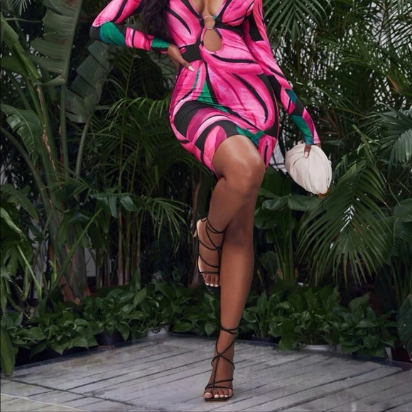 Tie Up Chunky Heel Sandal - Picture 2 of 6